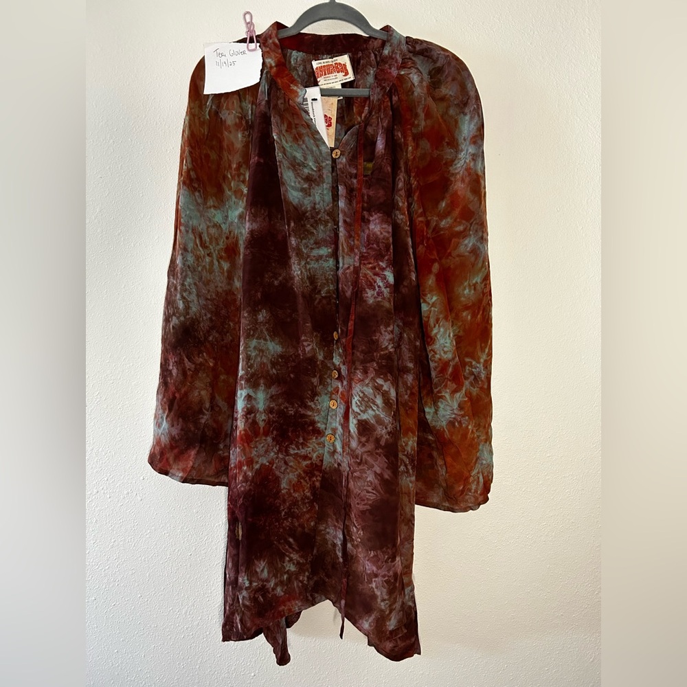 Kantha Bae Woodstock Shortie Kimono
